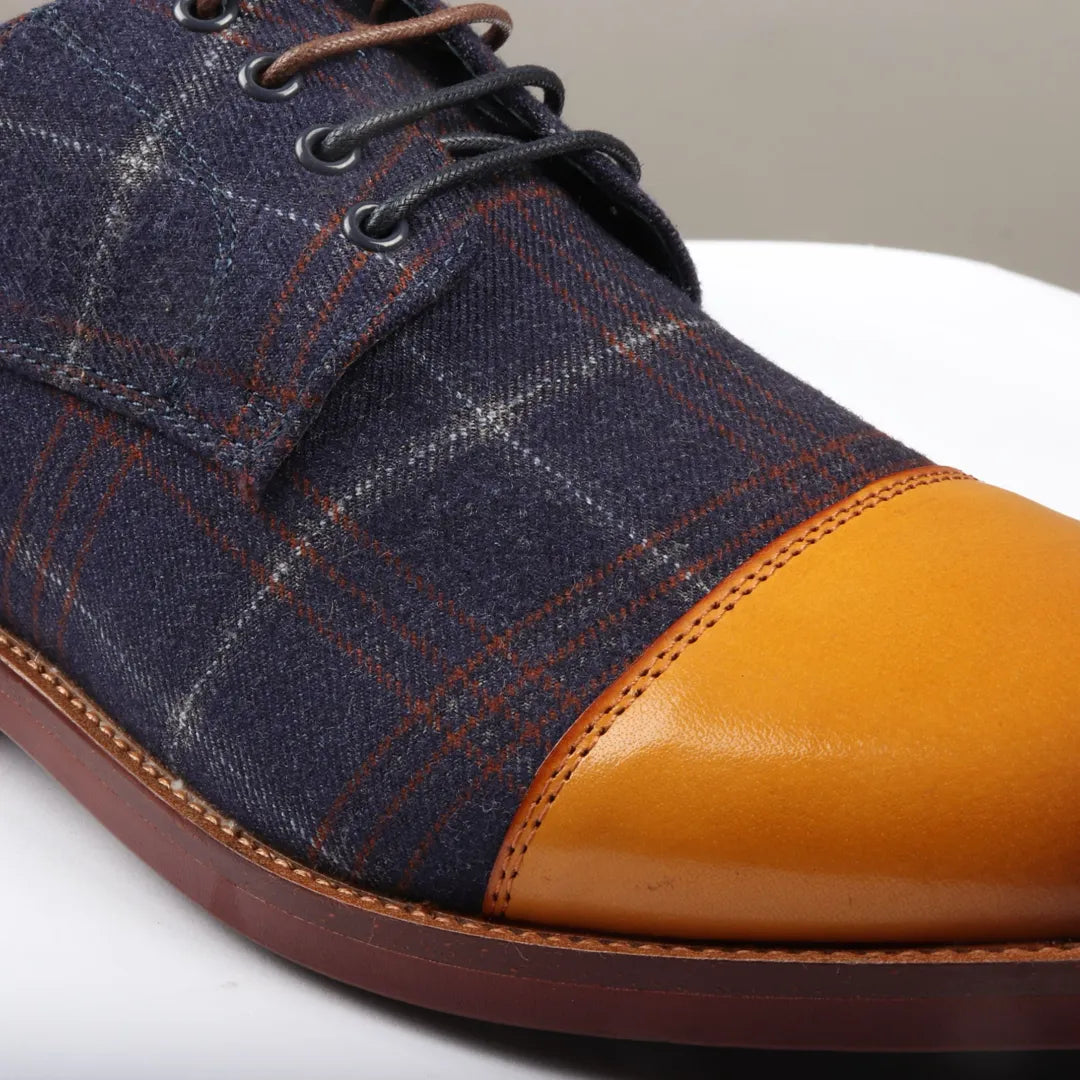 Ronnie - Men's Oxford Leather Shoes