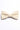 Herre Elfenbensfarvet Dobbeltlags Butterfly