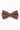 Brun herre-slips med dobbelt lag