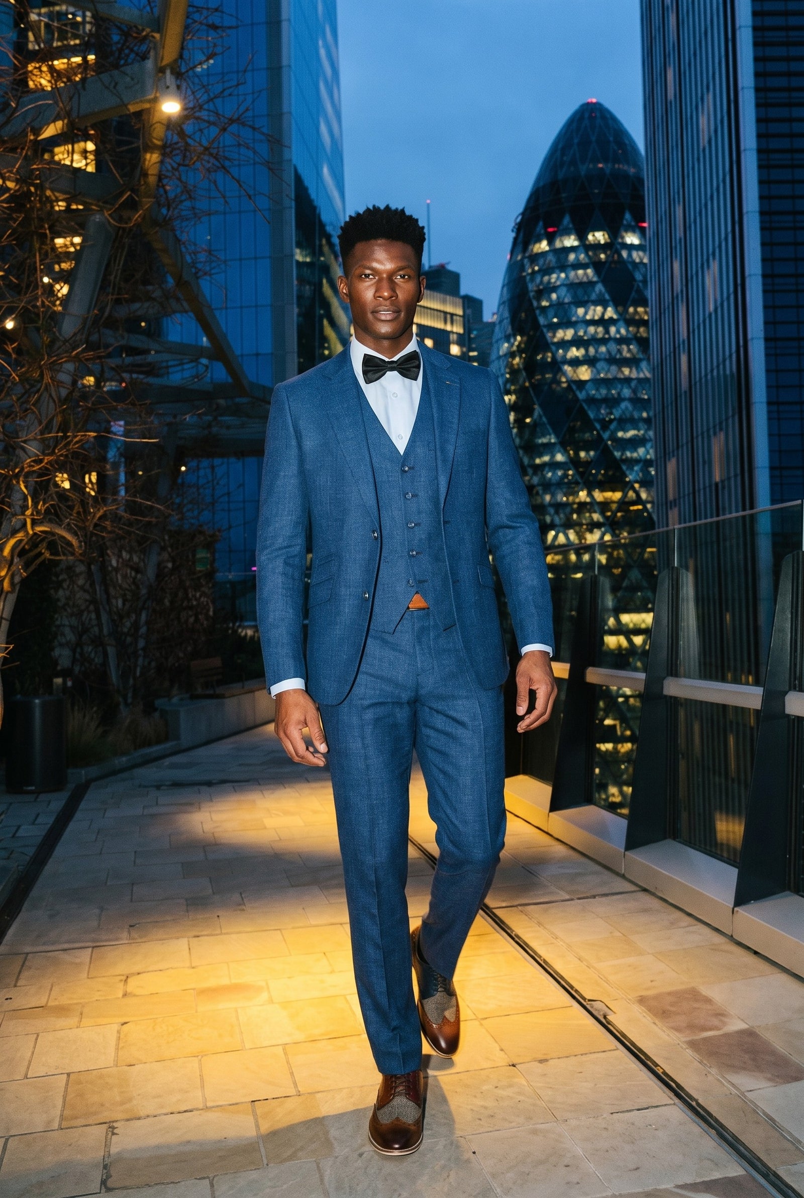 Look #997 styled with Herre Gatsby-sko i læder og tweed fra 1920'erne