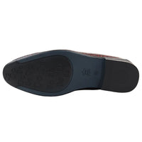 Men's Slip On Formal Red Loafers