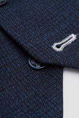 Caridi - Herre Tweed Marineblå Vest