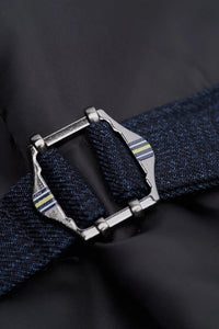 Caridi - Herre Tweed Marineblå Vest