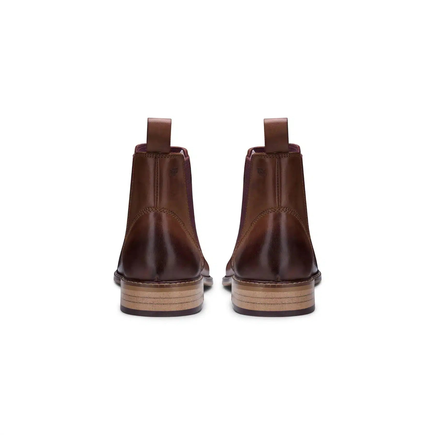 Mens Real Leather Chelsea Dealer Boots Slip On Smart Casual Retro VIntage Blinders Classic