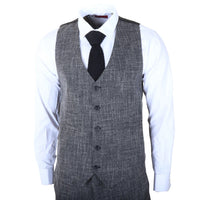 IM33 - Sort 3-delt skræddersyet herrejakkesæt