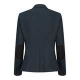 TPW53 - Grønt 3-delt Prince of Wales-ternet jakkesæt til damer