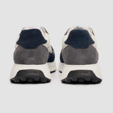 Albany - Herre grå åndbare mesh casual sneakers