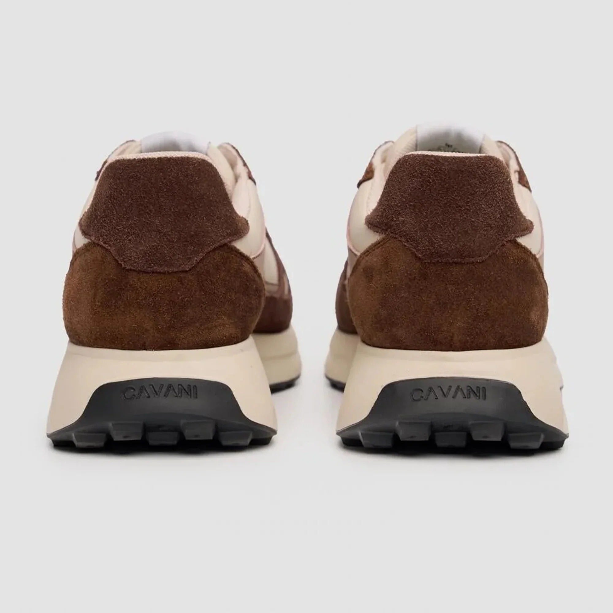 Albany - Herre brune, åndbare mesh-sneakers