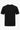 Sort Tekstureret Strikket T-shirt til Herrer