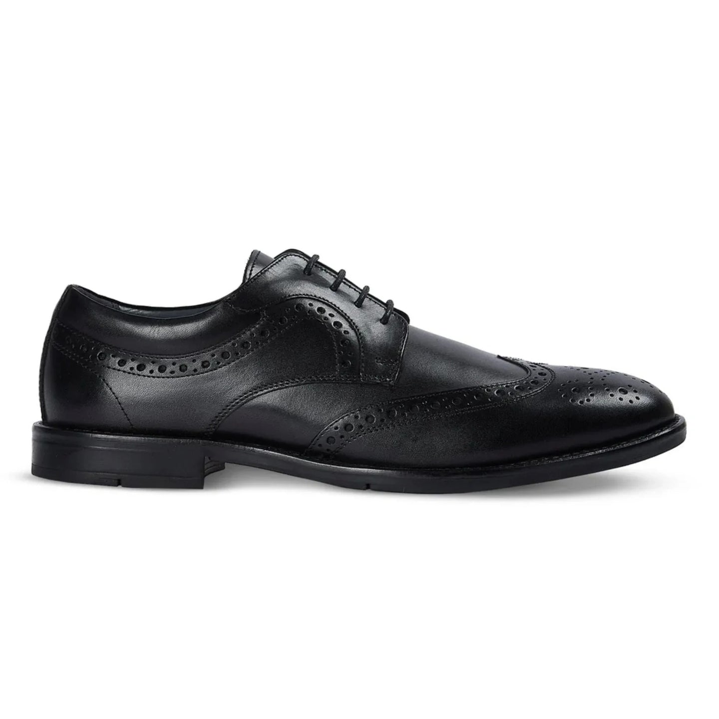Cambridge - Herre Sorte Wingtip Brogue Derbysko