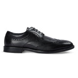 Cambridge - Herre Sorte Wingtip Brogue Derbysko