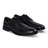 Cambridge - Herre Sorte Wingtip Brogue Derbysko