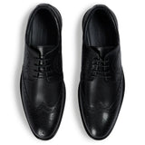 Cambridge - Herre Sorte Wingtip Brogue Derbysko