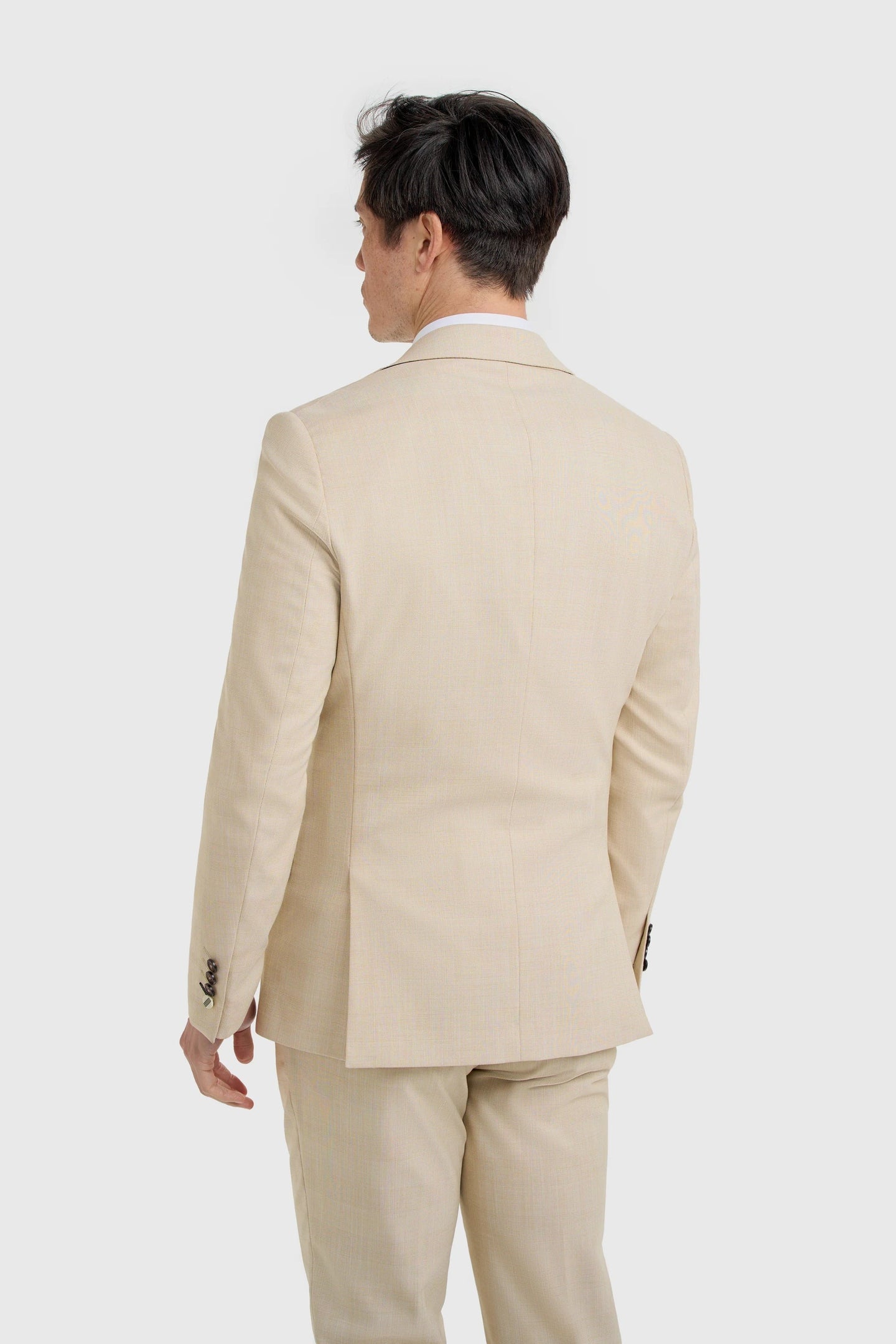 Camden - Herre Beige Ternet Blazer