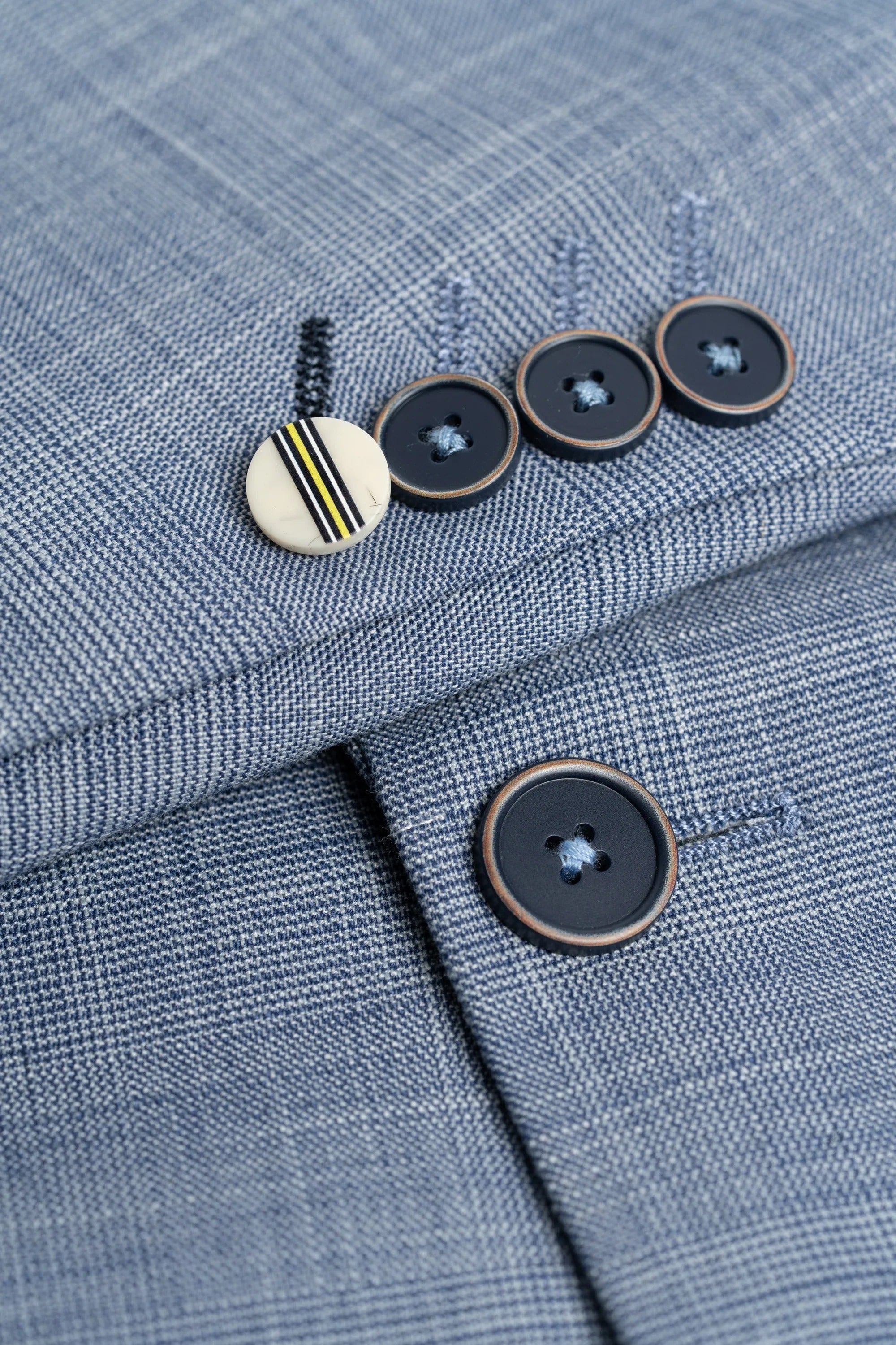 Camden - Herre Blå Ternet Blazer