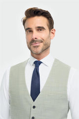 Camden - Herre salviegrøn vest