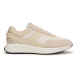 Canbera - Herre hvide lette ruskindssneakers