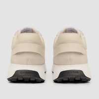 Canbera - Herre hvide lette ruskindssneakers