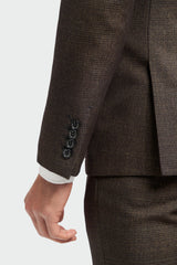 Caridi - Herre Tweed Brun Blazer