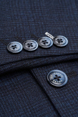 Caridi - Herre Tweed Marineblå Blazer