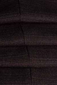 Caridi - Herre Tweed Brun Vest