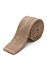Afslappet strikket slips - Mange farver