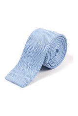 Afslappet strikket slips - Mange farver