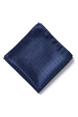 Cavani Satin Slips - Herre Matchende Satin Silkeslips Lommetørklæde & Slipsenål Polkaprikker Bryllupsgala Kontor