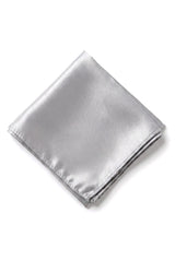 Cavani Satin Slips - Herre Matchende Satin Silkeslips Lommetørklæde & Slipsenål Polkaprikker Bryllupsgala Kontor