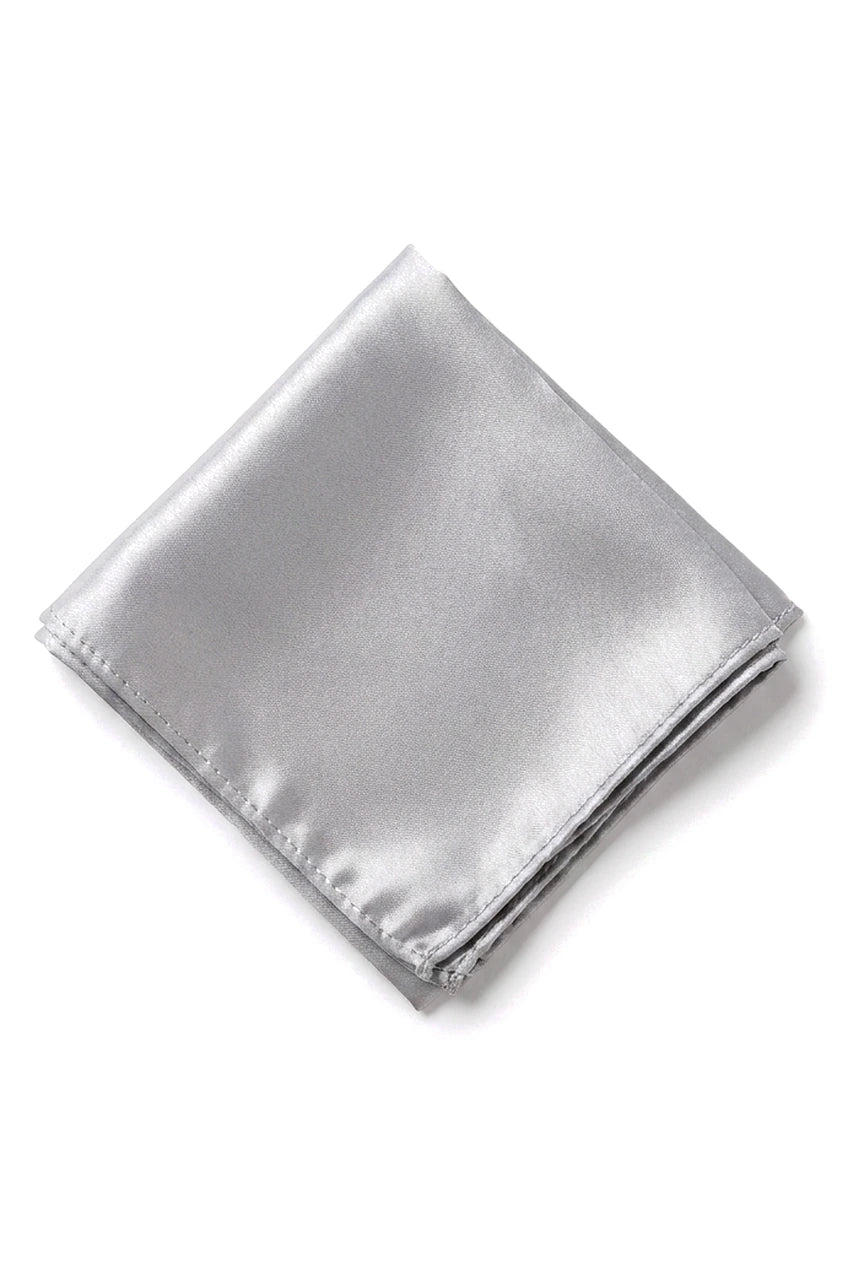 Cavani Satin Slips - Herre Matchende Satin Silkeslips Lommetørklæde & Slipsenål Polkaprikker Bryllupsgala Kontor