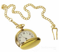 Classic 1920's Vintage Peaky Blinders Pocket Watch with Chain-Gold