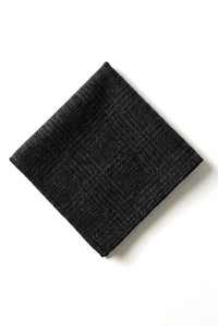 Sammenlign farve Herre Tweed Sildebensslips Lommeklud Ternet Klassisk Sort Farve