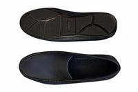 Mens Real Leather Designer Slip On Loafers Smart Casual Shoes Vintage Retro