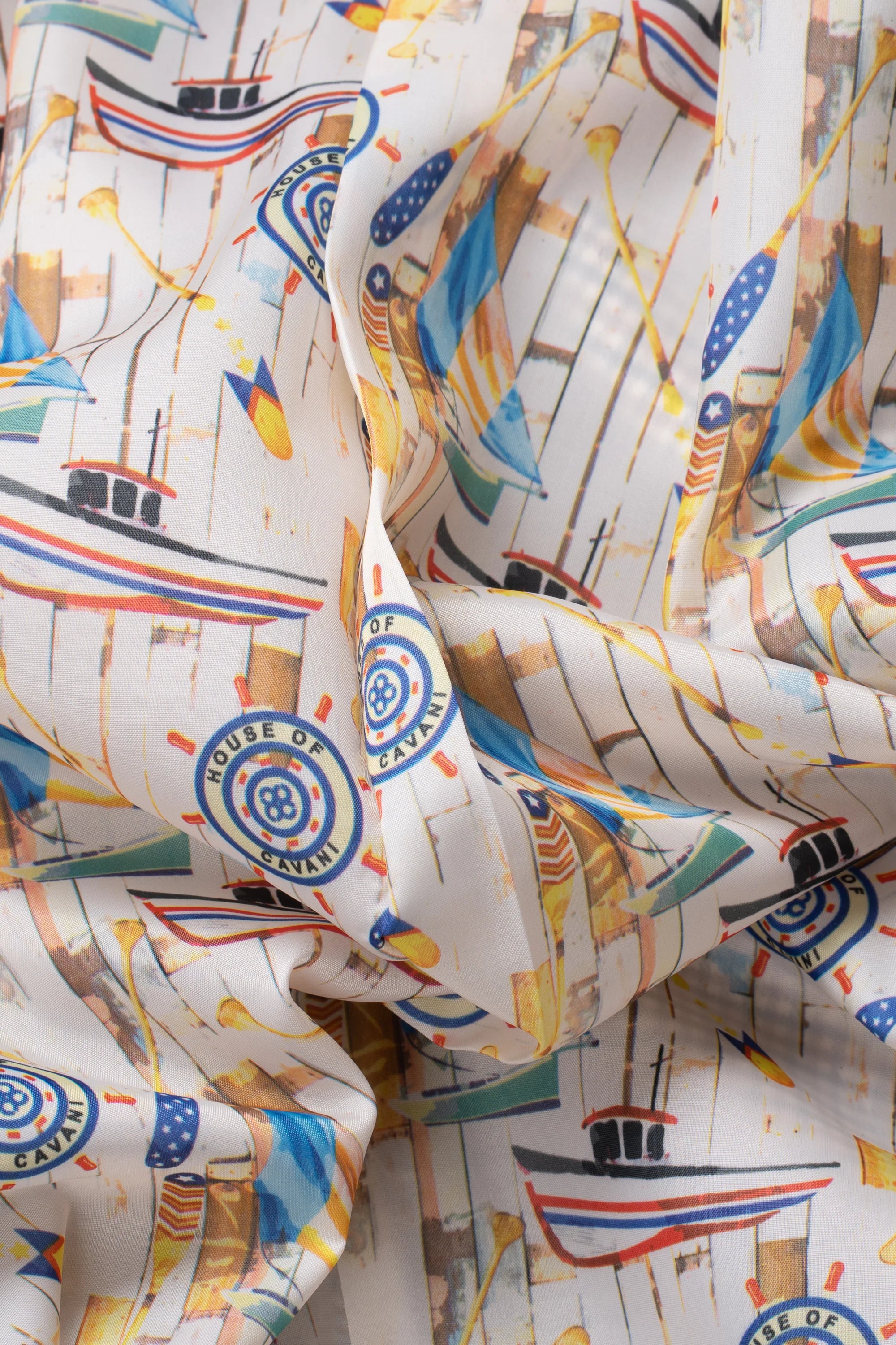 Beige marineblå ternet herrejakkesæt