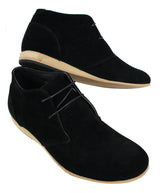 Mens Black Beige Brown Navy Desert Boots Shoes Suede High Top Ankle Chelsea