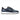Getafe - Herre blå lædersneakers i let slidstærkt materiale