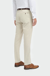 Hampton - Beige 3-delt herrejakkesæt