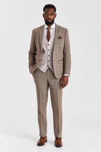 Harris Brown Tweed-jakkesæt med Mayfair-stenvest