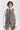 Harris - Tweed Brun Sildebensmønstret Ternet Vest til Herrer