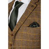 Harris - Men's Brown Tweed Blazer
