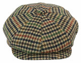 Men Classic Check Newsboy Cap