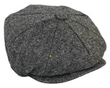 Mens Vintage Tweed Peaky Blinders Hat