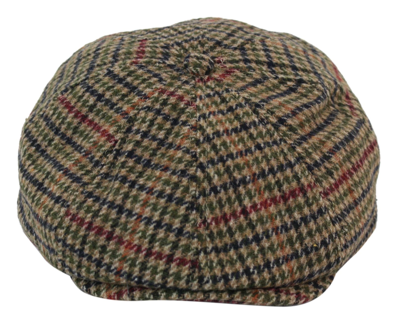 Men's Tweed 8 Panel Newsboy Hat