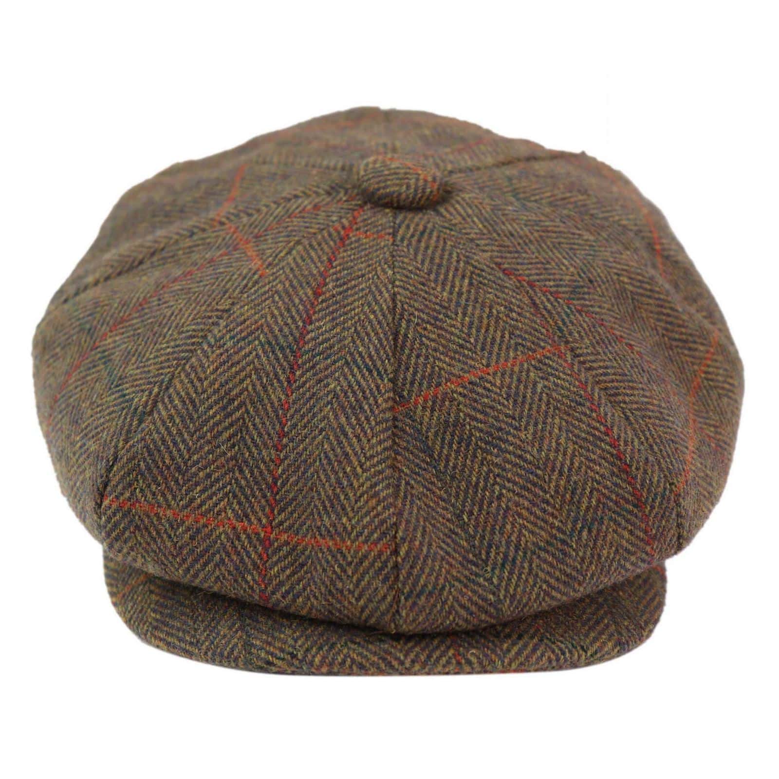 Mens 8-Panel Newsboy Cap