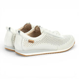 Liverpool - Herre hvide elastiske slip-on sneakers i læder