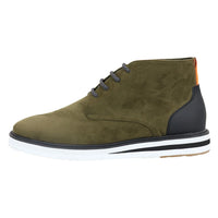 Men's Lace Up Suede Desert Green Boots