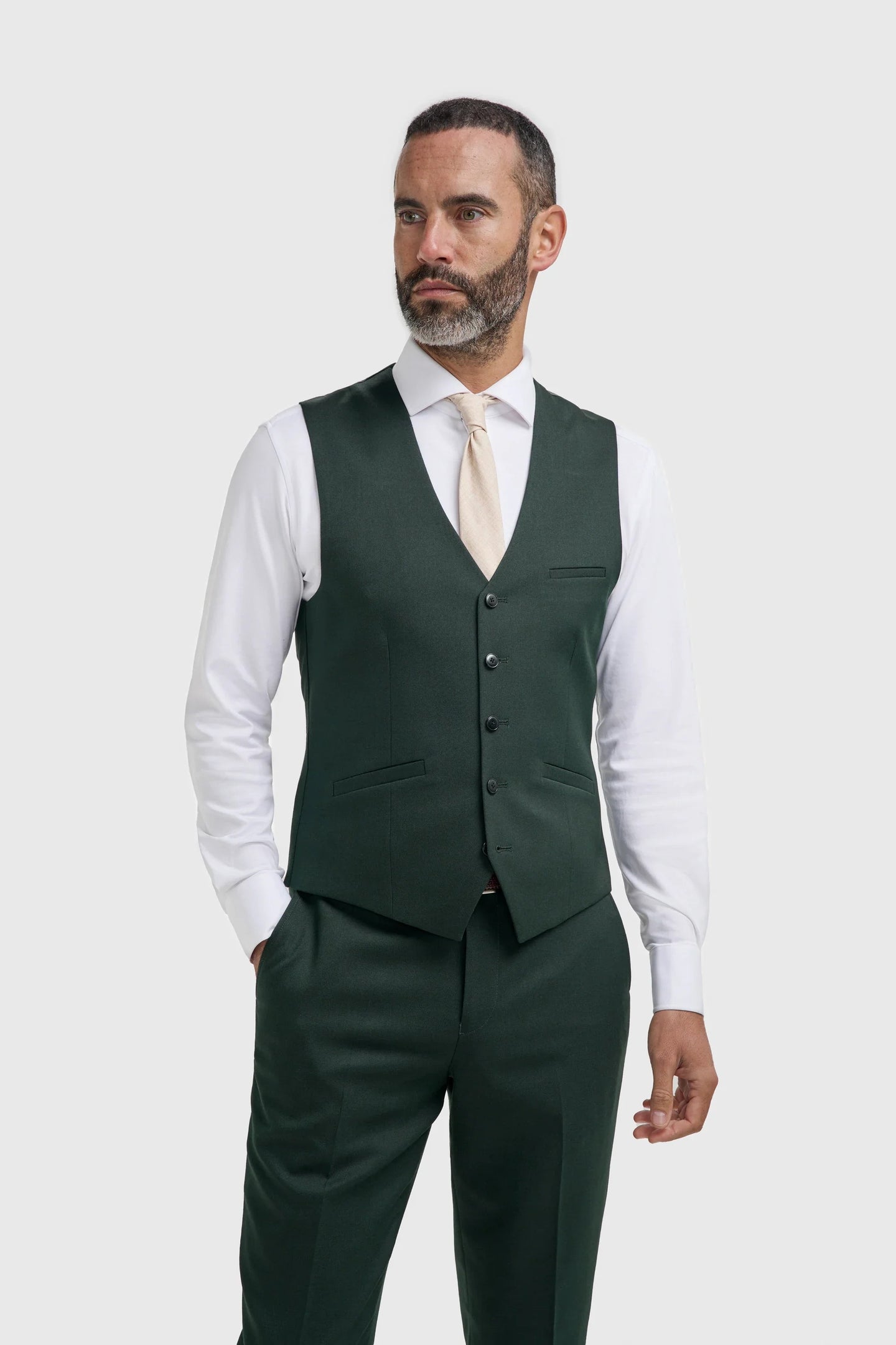 Malibu - Herre Skovgrøn Vest
