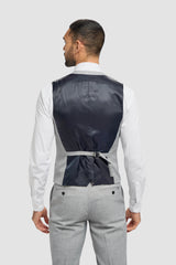 Malibu - Men's Grey 3 Piece Tailored Fit Suit