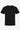 Sort klassisk T-shirt i bomuldsblanding til mænd