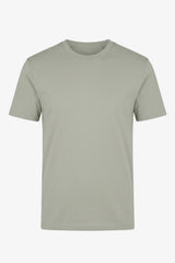 Klassisk grå bomulds-T-shirt til mænd